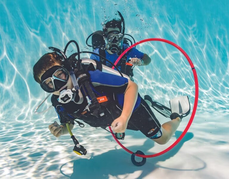 Kid diver